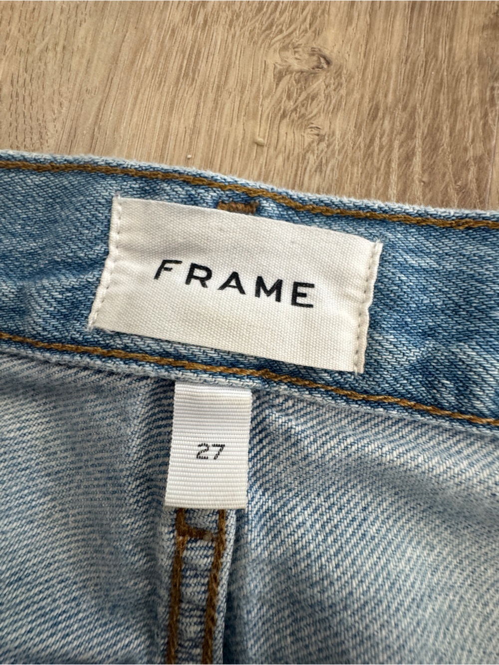 Frame Le Hollywood Crop Released Hem Jeans sz 27 - Picture 4 of 13
